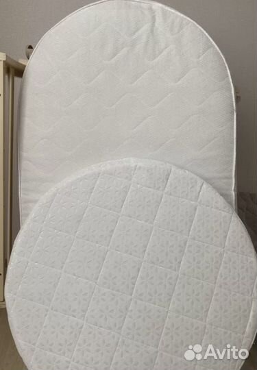 Матрас для кроватки круглый и овальный