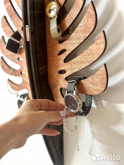 Дизайнерская полка шкатулка для часов 