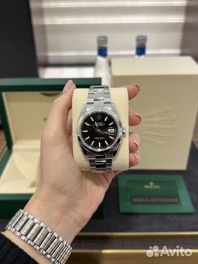 NEW Rolex Datejust 41mm Steel 126300 Black