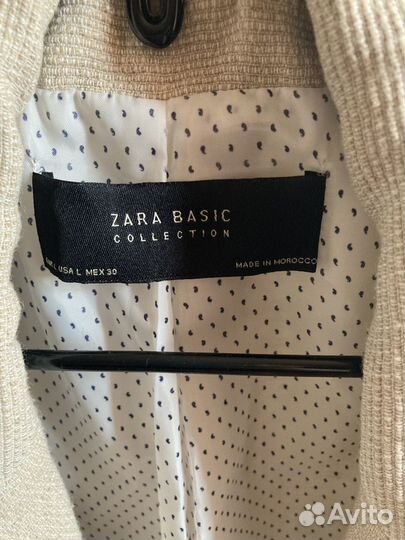 Пиджак женский лен Zara