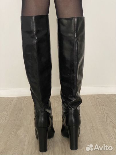 Сапоги женские натуральная кожа 38