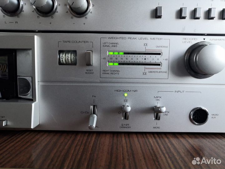 Кассетная дека telefunken rc 100,ra100,rt100