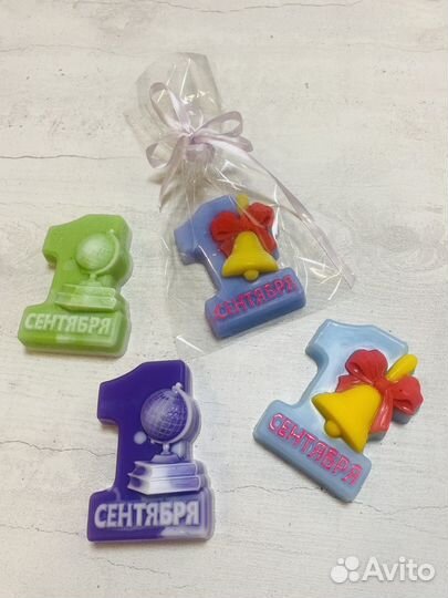 Мыло ручной работы к 1 сентября