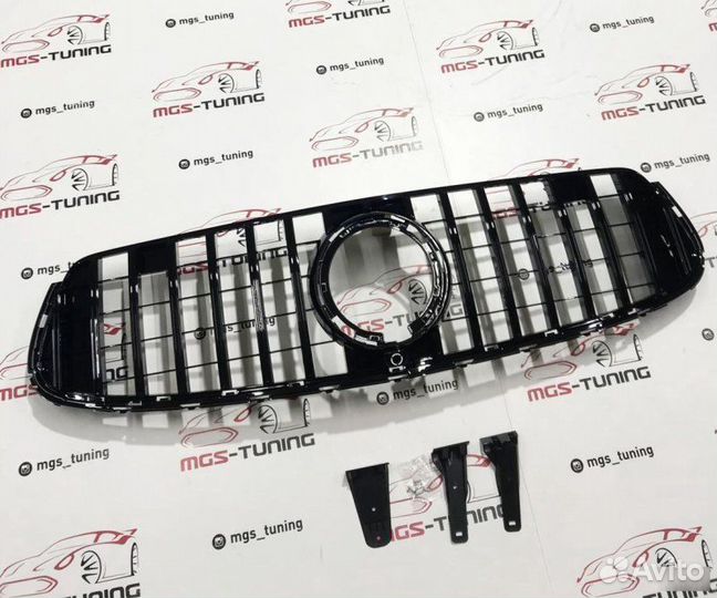 Решетка Mercedes GLC-Coupe C253 GT Black 2019+