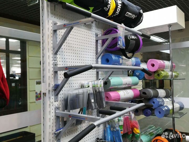 Турник «Настенный с наклонными ручками»