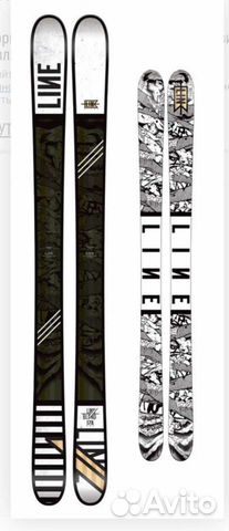 горные лыжи line blend