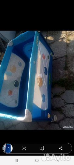 Детская кровать манеж