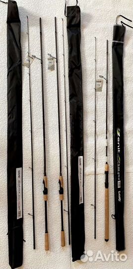 Штекерные карбоновые Спиннинги