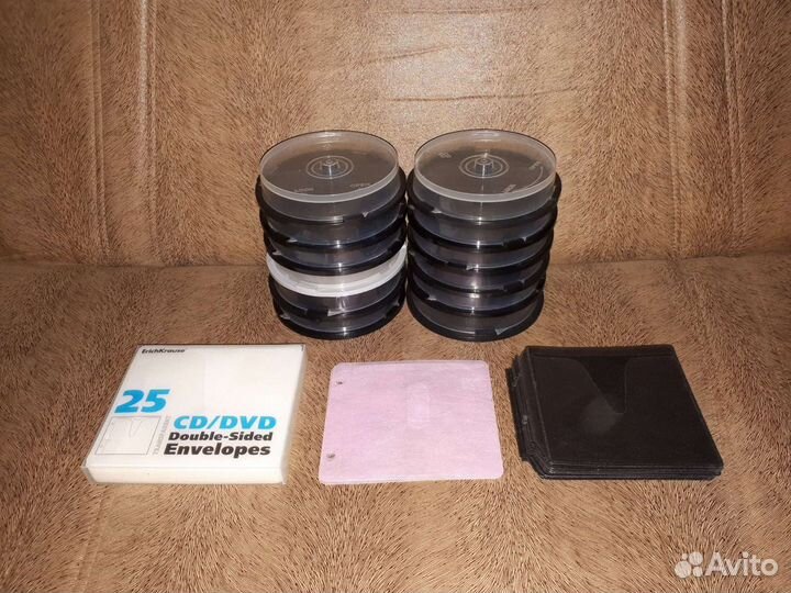 Боксы и конверты для CD/DVD дисков