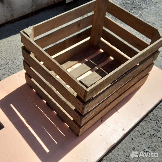 Деревянный ящик СССР