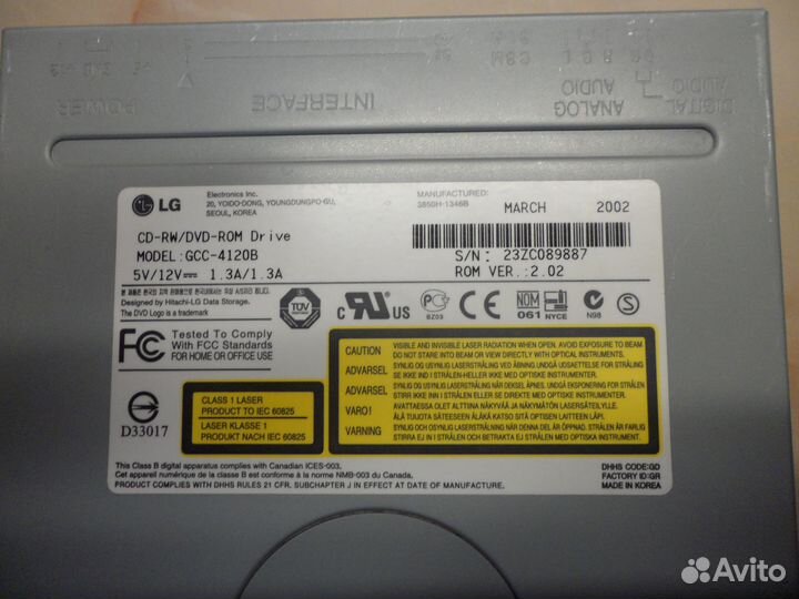 CD-rom,DVD / CD ром для ноутбука, компьютера