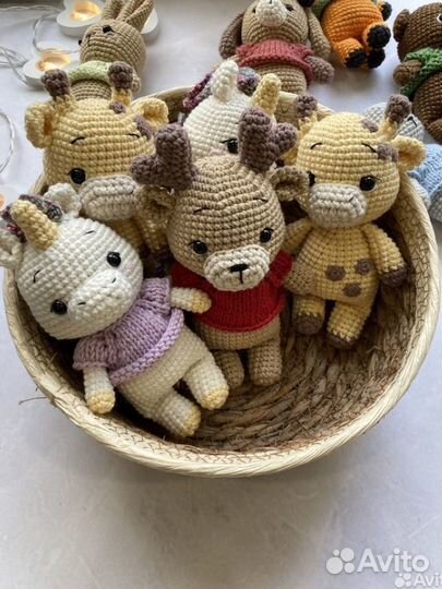 Вязаные игрушки