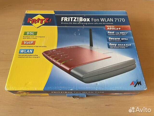 FritzBox 7170/ Аts/ Wi-Fi/ Voip