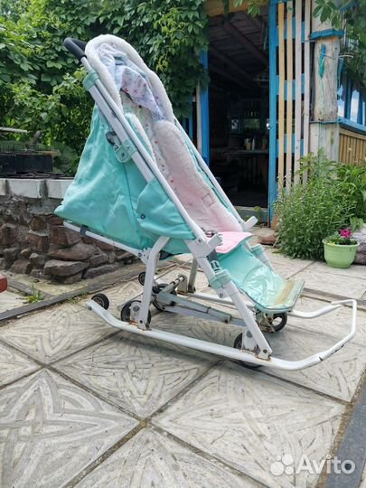 Коляска санки