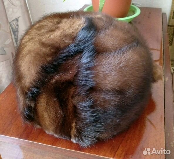 Шапка норковая, женская