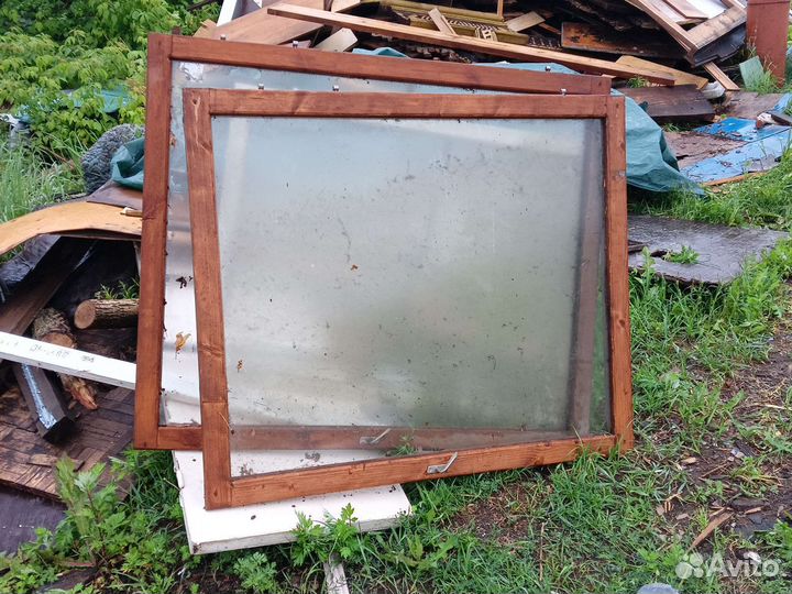 Деревянные окна одностворчатые