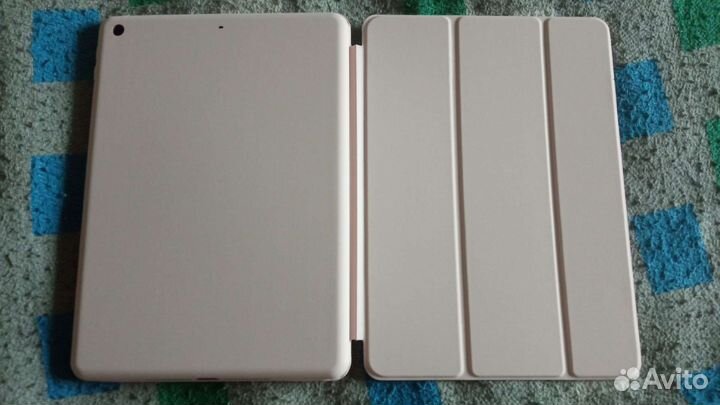 Чехол книжка для iPad 9.7 2017 бледно розовый