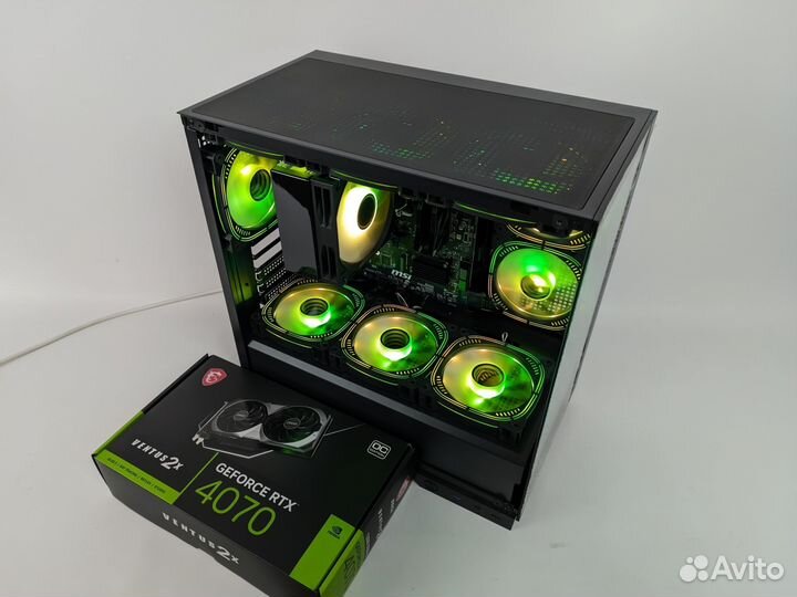 Пк Ryzen 7 5700X / MSi RTX 4070