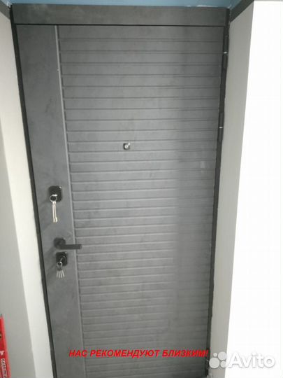 Тёплая дверь входная под ключ