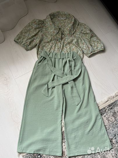 Костюм брюки и блузка