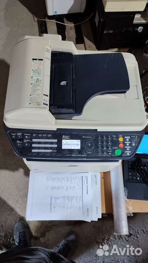 Принтер лазерный мфу kyocera fs-1028mfp