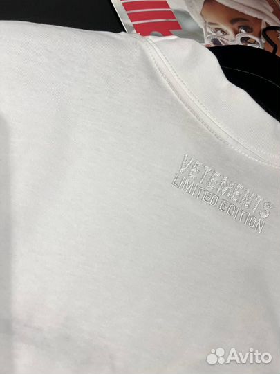 Футболка Vetements oversize premium