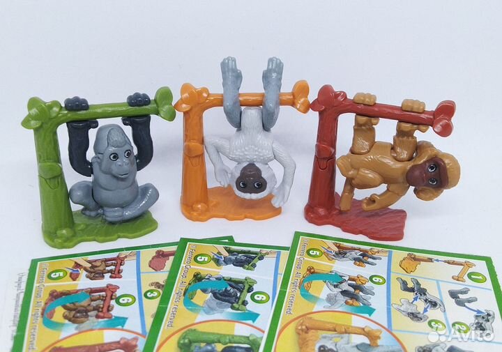 Серии насекомые, Пасха, семейки, и др. киндер