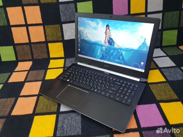 Игровой ноутбук Acer Aspire A515-51G SSD120Гб +HDD