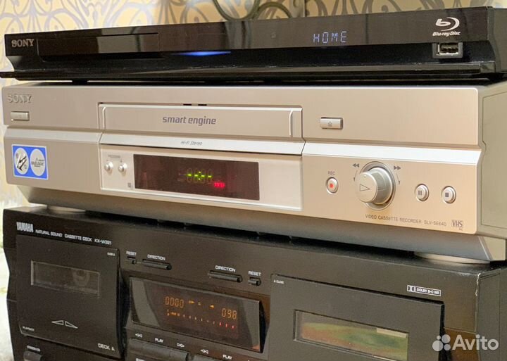 HI-FI Стерео Видеомагнитофон sony SLV SE640