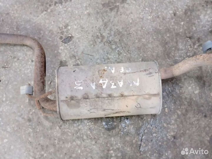 Задняя часть глушителя Mazda Mazda 3 седан