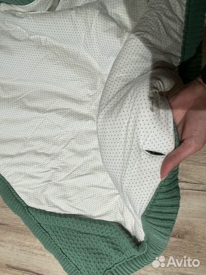 Конверт на выписку вязаный