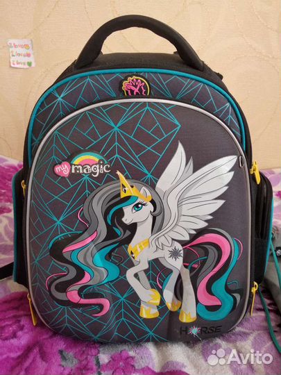 Школьный рюкзак с мешком для обуви