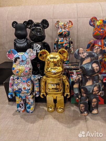 Мишки bearbrick, 400%, 28см