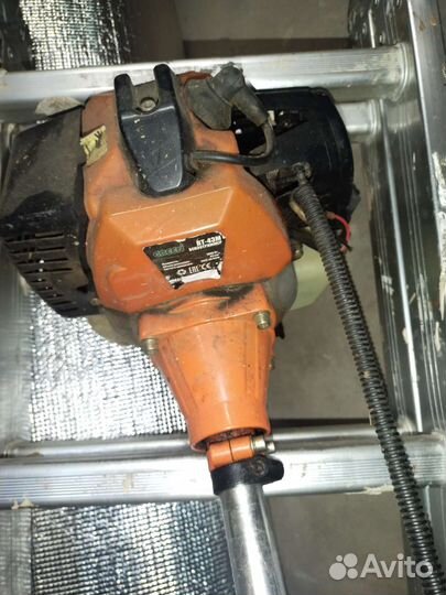 Газонокосилка бензиновая триммер бу