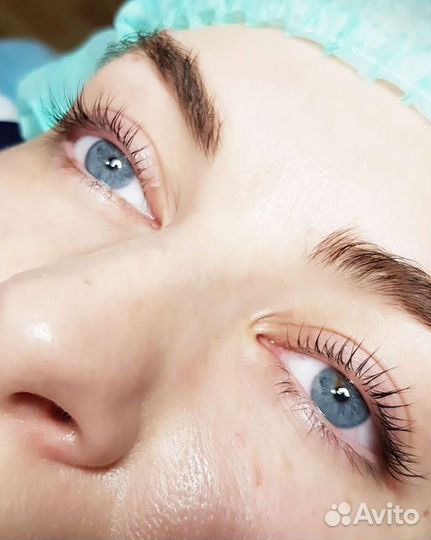Ламинирование ресниц+ботокс