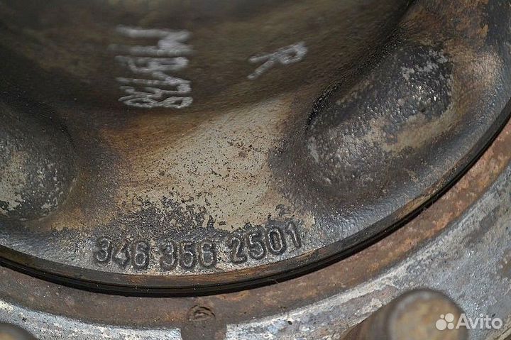 Ступица ведущего моста барабанные тормоза, правая mercedes-benz 1844 SK (01.87-12.96)