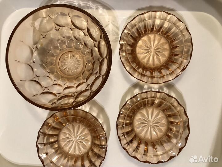 Конфетница и розетки. СССР