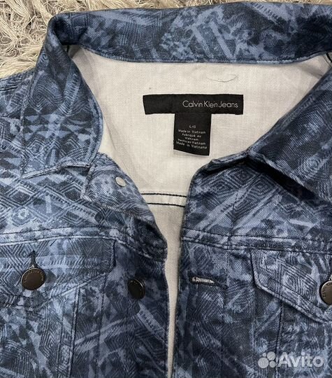Calvin klein куртка джинсовая женская