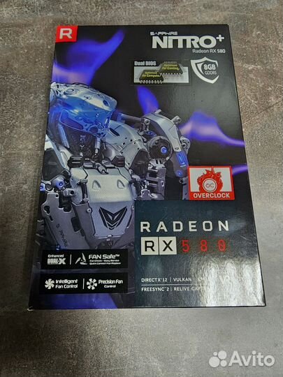 Radeon rx 580 8gb Sapphire Nitro+