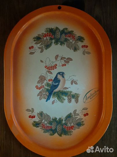 Поднос металлический СССР