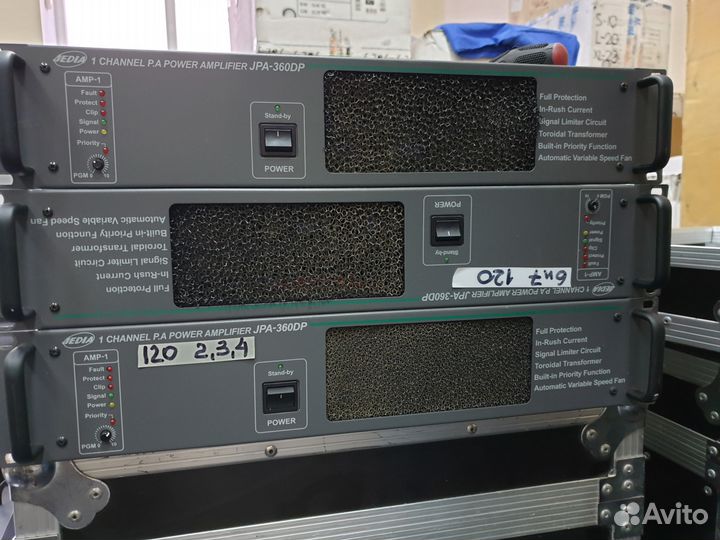 Усилитель мощности Jedia JPA-360DP
