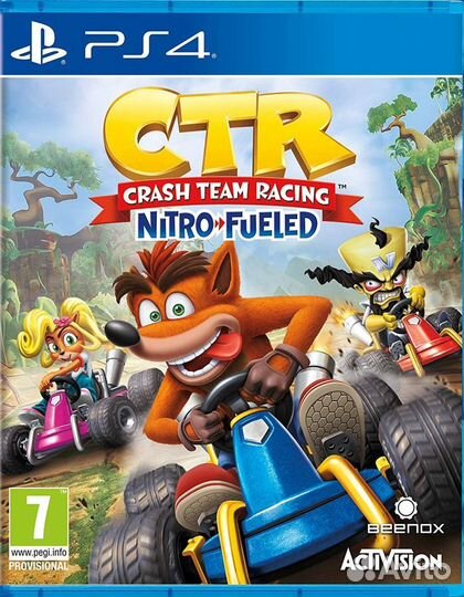 Crash Team Racing Nitro-Fueled (PS4) английская ве