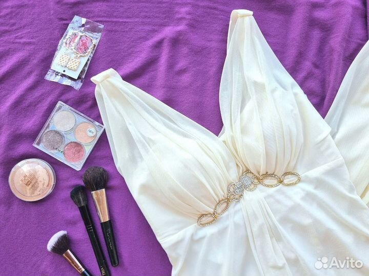 Свадебное платье 46 48 греческое длинное