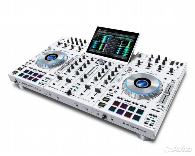 Dj контроллер Denon Dj Prime 4 white