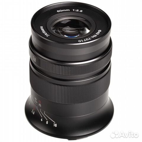 Объектив 7artisans 60mm F2.8 mark II L Mount