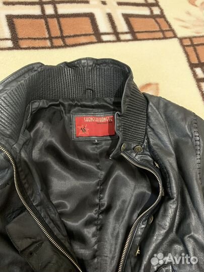 Куртка кожаная женская