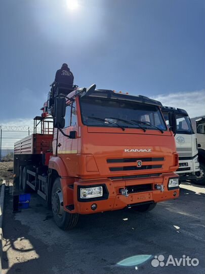 КАМАЗ 65115 с КМУ, 2024