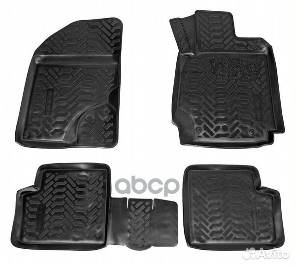 Ковры (3D с подпят.) для Toyotа Corolla