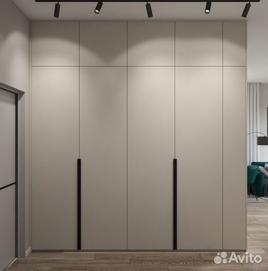 Шкаф с фрезеровкой