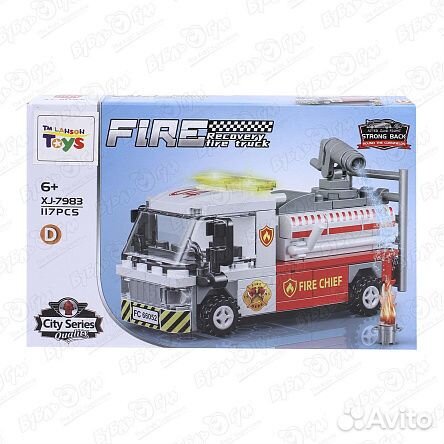 Конструктор Lanson Toys Транспорт пожарной службы